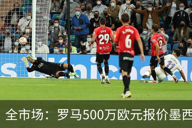 全市场：罗马500万欧元报价墨西哥后卫雷耶斯